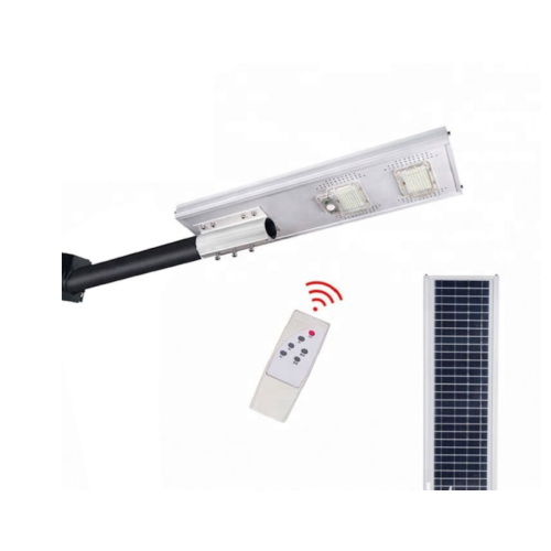 Poste de luz LED solar com controle remoto